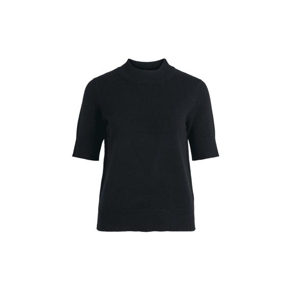Vila Noos Viril Crew Neck 2/4 Knit Top - Noos