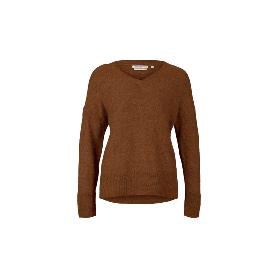 Tom Tailor Denim Dames Noos Cozy V-Neck Pullover