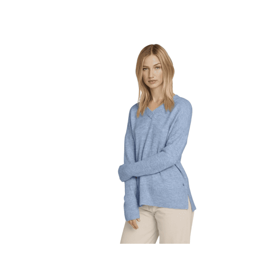 Tom Tailor Denim Dames Noos Cozy V-Neck Pullover