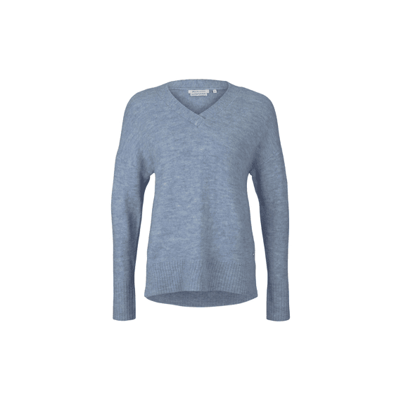 Tom Tailor Denim Dames Noos Cozy V-Neck Pullover