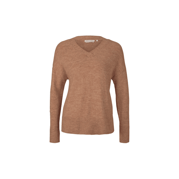 Tom Tailor Denim Dames Noos Cozy V-Neck Pullover