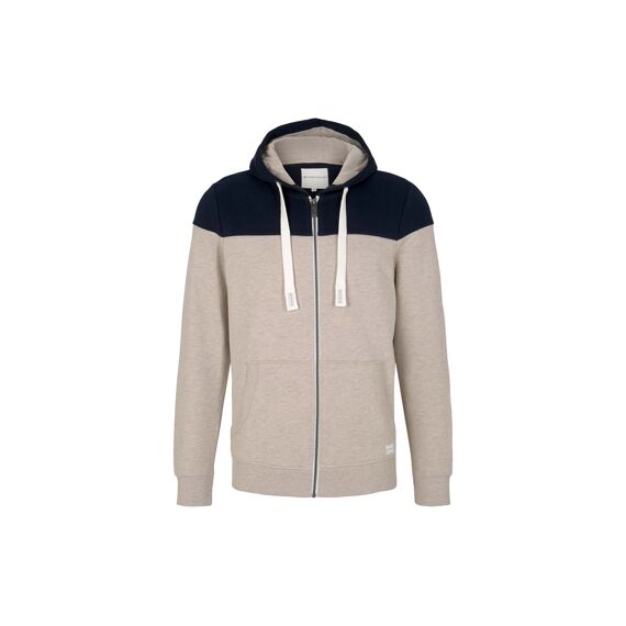 Tom Tailor Heren Noos Colorblock Zipper Jacket