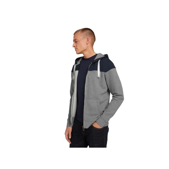 Tom Tailor Heren Noos Colorblock Zipper Jacket