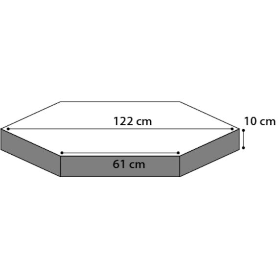 Schaduwnet Hexagon