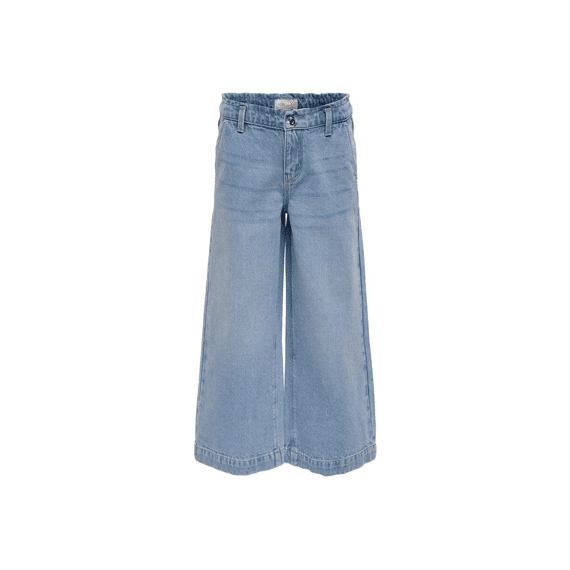 Only Kids Noos Koncomet Wide  Cropped Dnm Lt Blue