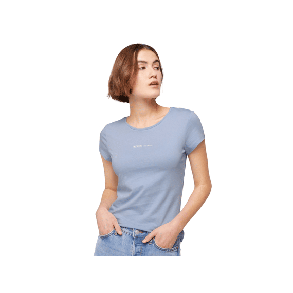Tom Tailor Denim Dames Noos Slim Fitted Logo Tee