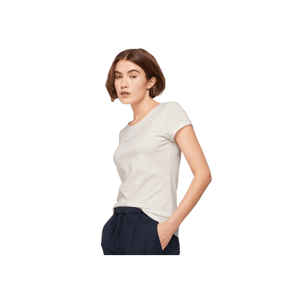 Tom Tailor Denim Dames Noos Slim Fitted Logo Tee