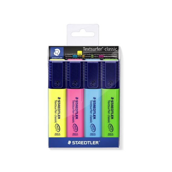 Textsurfer Classic Tekstmarker Set 4St*