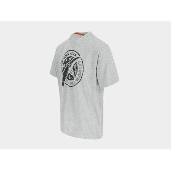Herock Z22 Worker T-Shirt Korte Mouwen Licht Heather
