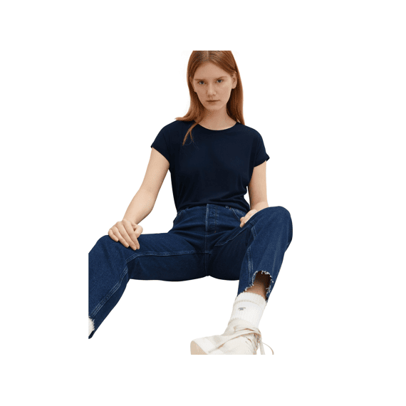 Tom Tailor Denim Dames Noos Fluent Basic Tee