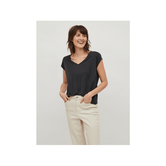 Vila Noos Vimodala V-Neck S/S Top/Su