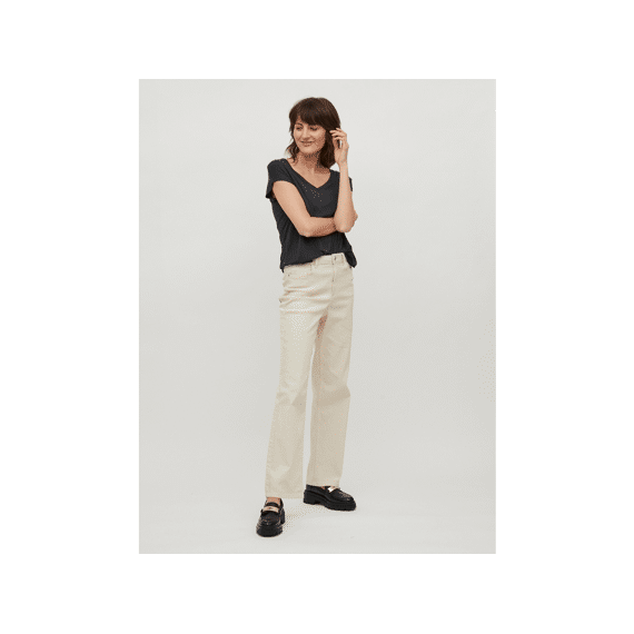 Vila Noos Vimodala V-Neck S/S Top/Su