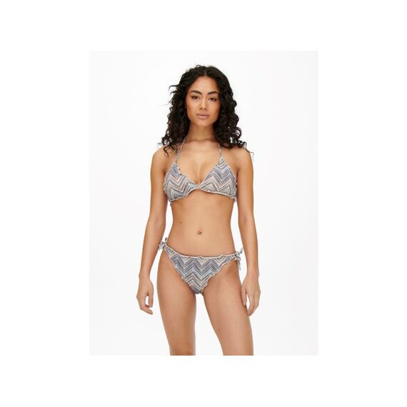 Only 2204 Onlandrea Ruffle Tie  Bikini Top