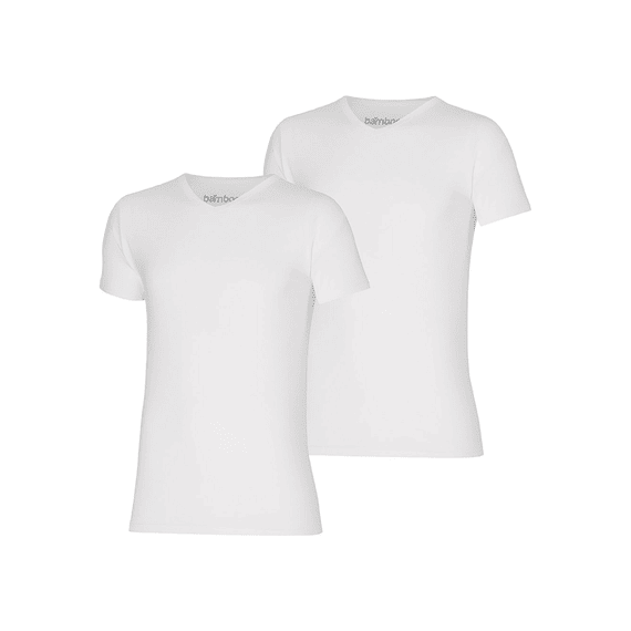 Apollo Z22 Heren Bamboo Basic V-Neck T-Shirts 2-Pack