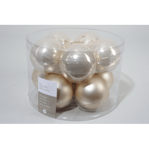 Effen Mach. Ballen Emaille-Mat 60Mm Parel
