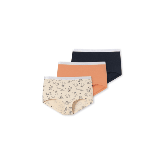 Schiesser W22 Meisjes Shorts 3-Pack