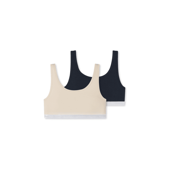 Schiesser W22 Meisjes Bustier 2-Pack