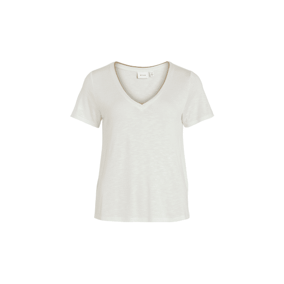 Vila Noos Vinoel Lurex S/S Top -