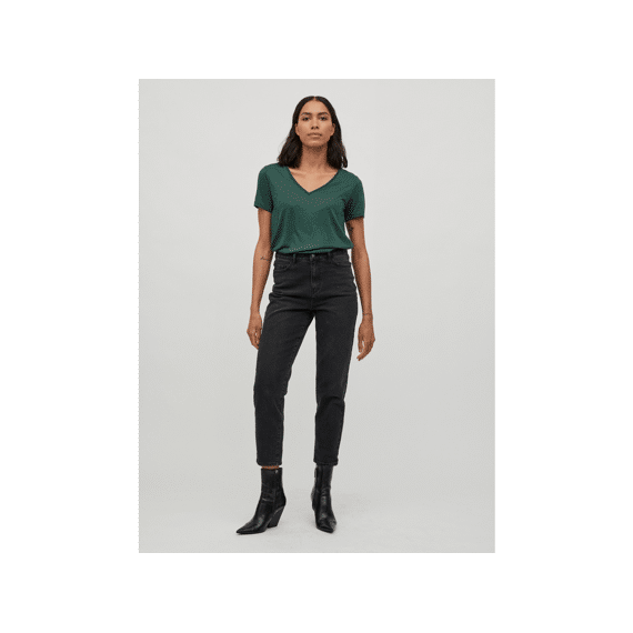 Vila Noos Vinoel Lurex S/S Top -