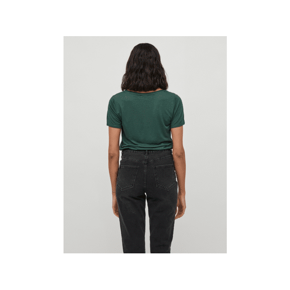 Vila Noos Vinoel Lurex S/S Top -