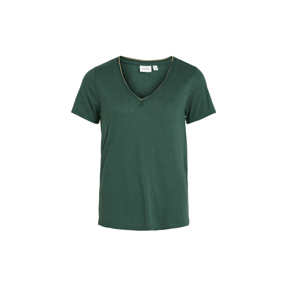 Vila Noos Vinoel Lurex S/S Top -