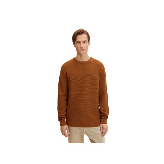 Tom Tailor Heren Noos Basic Structured Knit Pullover