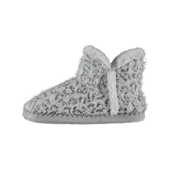 Apollo Noos Ladies Homeboots Plain Fur Knit