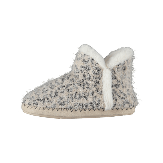 Apollo Noos Ladies Homeboots Plain Fur Knit