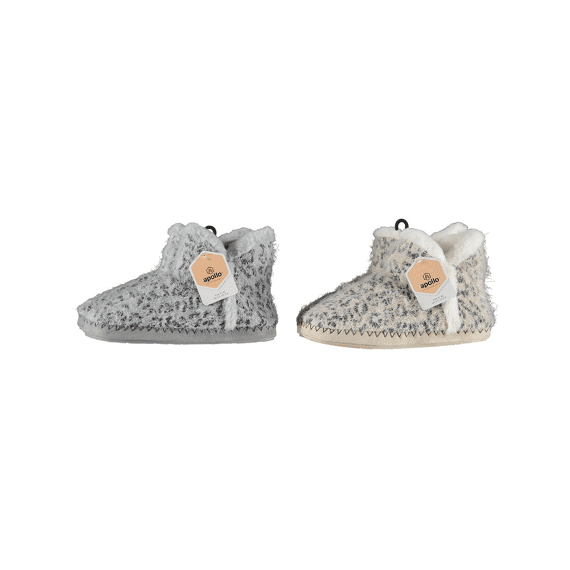 Apollo Noos Ladies Homeboots Plain Fur Knit