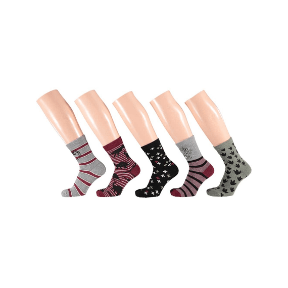 Apollo Noos Boys Computer Socks 5-Pack