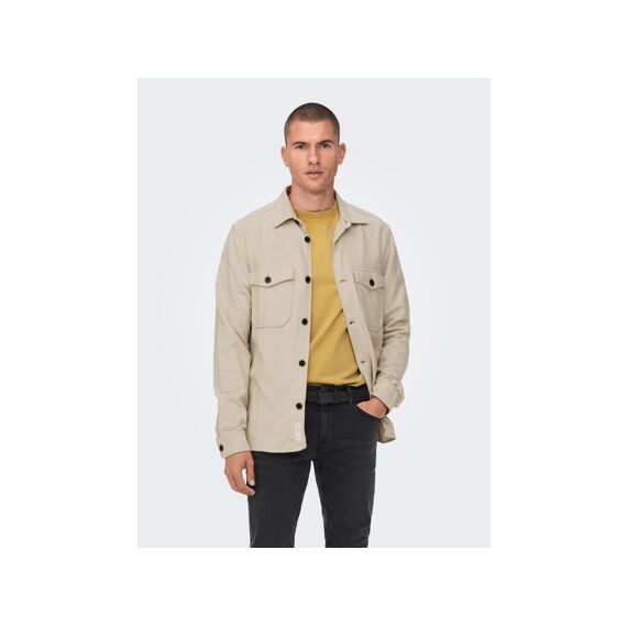 Only & Sons Noos Onsmilo Ls Solid Overshirt