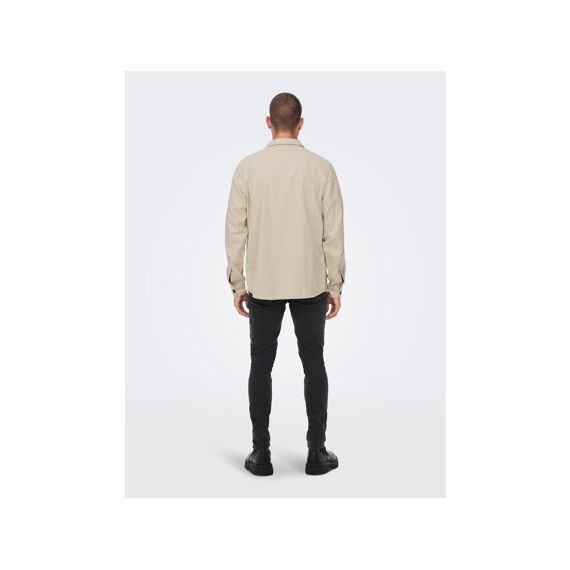 Only & Sons Noos Onsmilo Ls Solid Overshirt