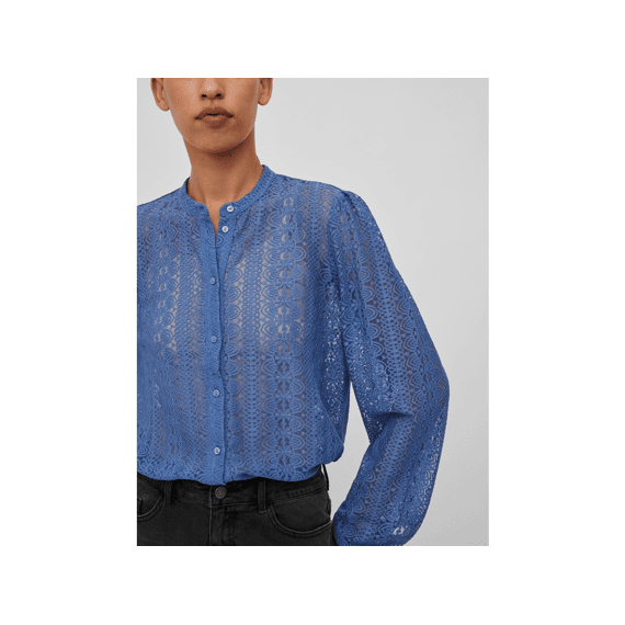 Vila Noos Vichikka Lace L/S Shirt- Noos
