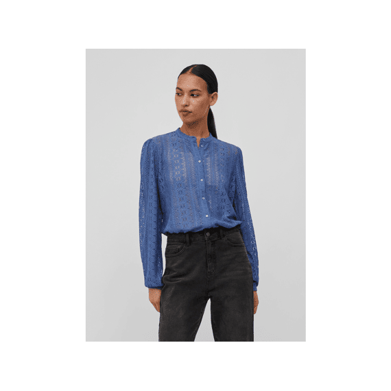 Vila Noos Vichikka Lace L/S Shirt- Noos