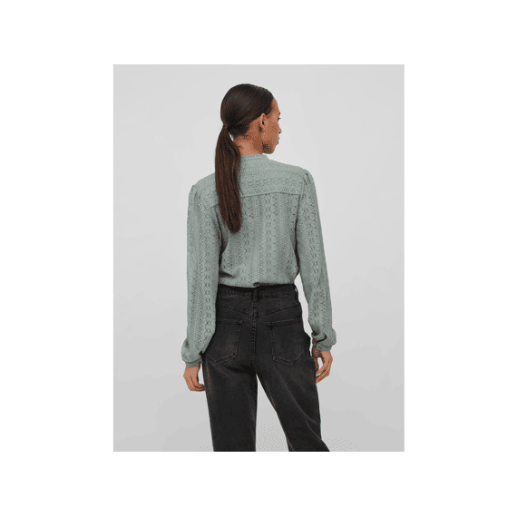 Vila Noos Vichikka Lace L/S Shirt- Noos