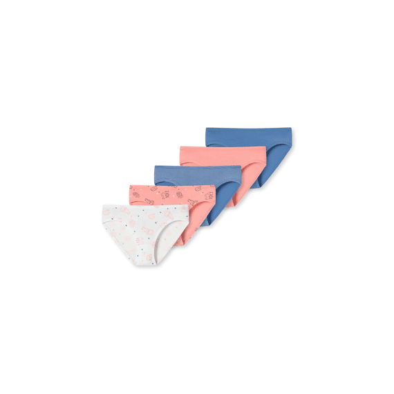 Schiesser Noos Meisjes Slips 5-Pack Veelkleuring
