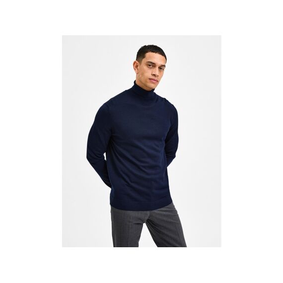 Selected Homme Black Noos Slhtown Merino Coolmax Knit Roll B