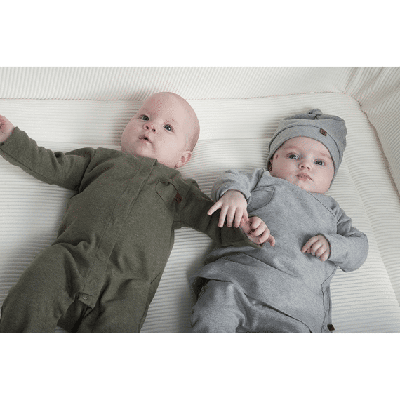 Babys Only Noos Mutsje Melange Stonegreen Prematuur