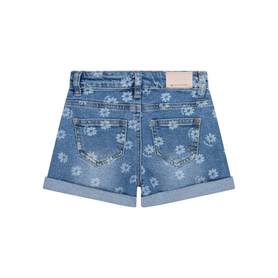 Daily7 Z23 Denim Short Printed Wide Fit