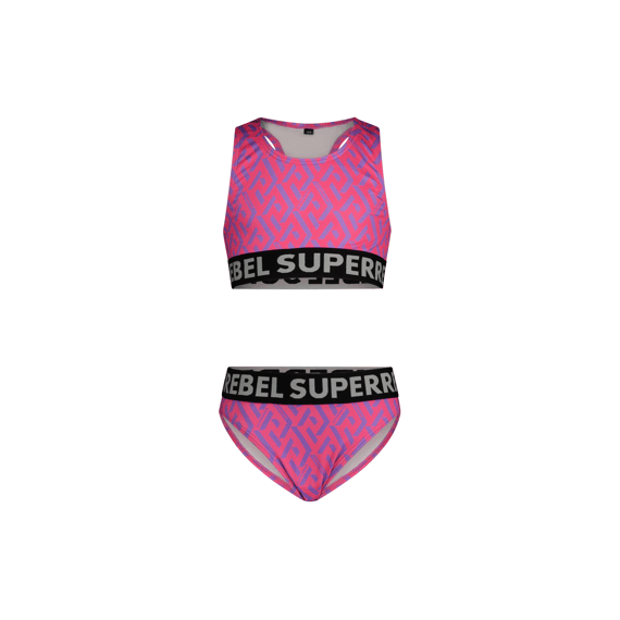 Super Rebel Z23 Girls Kids Carmel Tanktop Bikini