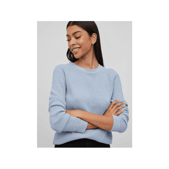 Vila Noos Vidalo O-Neck L/S Knit Top/Su - Noo