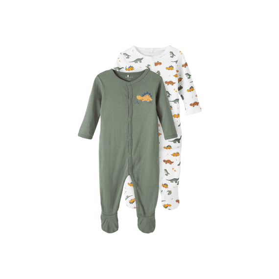 Name It New Born Noos Nbmnightsuit 2P W/F Dino