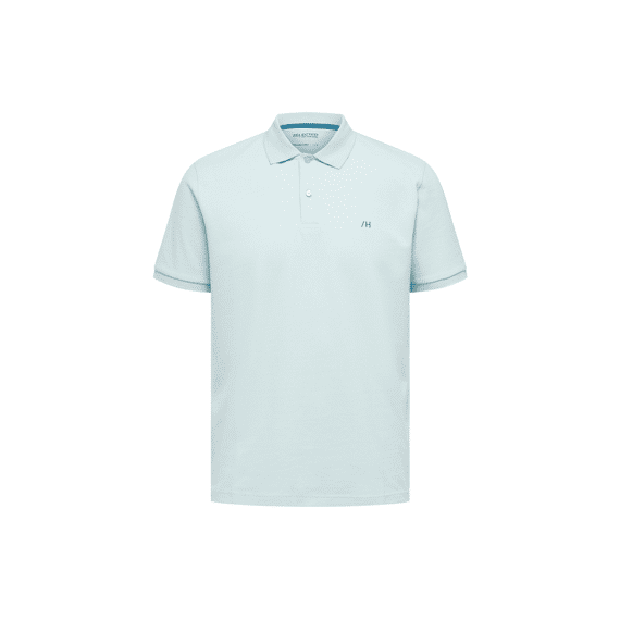 Selected Homme Black Noos Slhdante Ss Polo