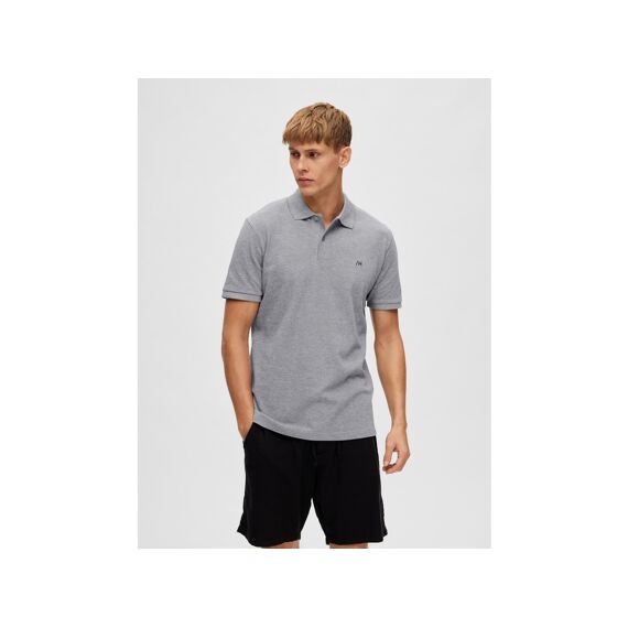 Selected Homme Black Noos Slhdante Ss Polo