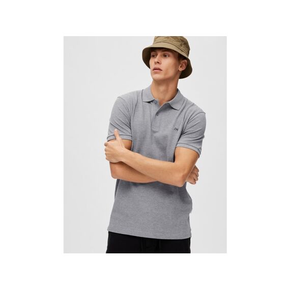 Selected Homme Black Noos Slhdante Ss Polo