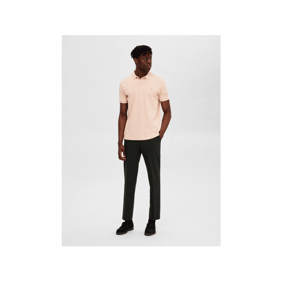 Selected Homme Black Noos Slhdante Ss Polo