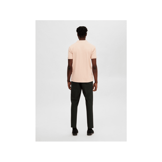 Selected Homme Black Noos Slhdante Ss Polo