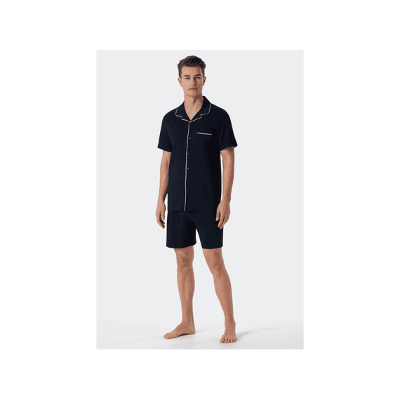 Schiesser Z23 Heren Pyjama Kort Interlock