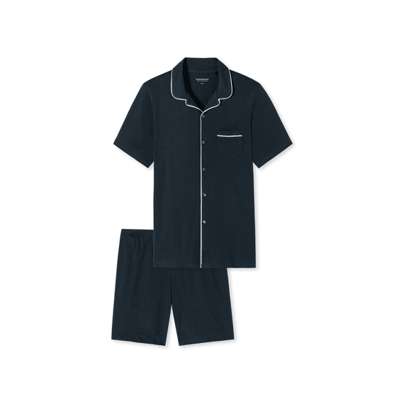 Schiesser Z23 Heren Pyjama Kort Interlock