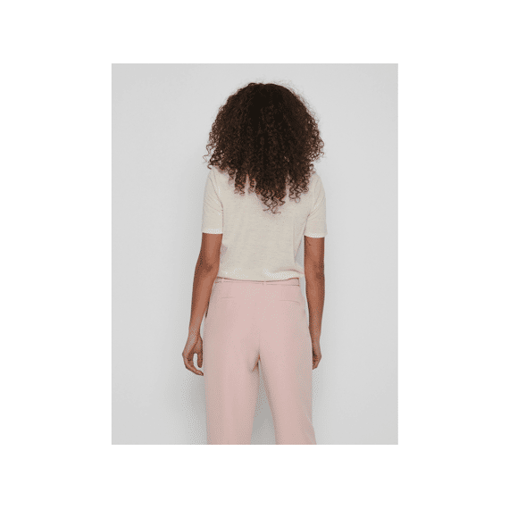 Vila Noos Visina V-Neck S/S Top - Noos